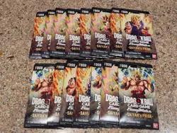Dragon Ball Super Card Game 🔥 FB08 Saiyan's Pride Sleeved Booster x15 🔥 - Image 1