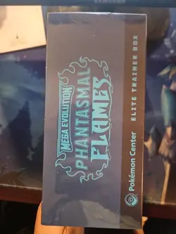 Pokemon TCG Trading Card Game Phantasmal Flames Center PC ETB Elite Trainer Box - Image 5