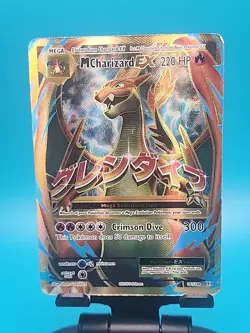 Pokemon M Charizard EX Full Art Holo Card 101/108 Evolutions DMG - Image 1