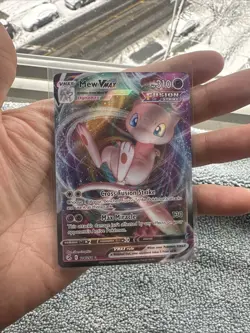 Mew VMAX 114/264 Swsh08: Fusion Strike Holo Card Excellent Condition - Image 1