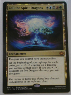 Call the Spirit Dragons Tarkir: Dragonstorm Regular - Image 1