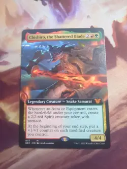 Chishiro, the Shattered Blade (Extended Art) #73- NEC-Regular-NM Condition - Image 1