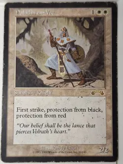 Paladin en-Vec - (MP) Exodus - Magic the Gathering MTG - Image 1