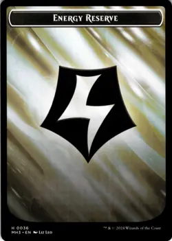 MTG Whale // Energy Reserve Double-Sided Token Normal NM Modern Horizons 3 Magic - Image 2