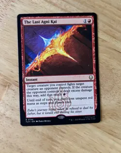 1x - The Last Agni Kai - #144 - Avatar: The Last Airbender - NM MTG - Image 2