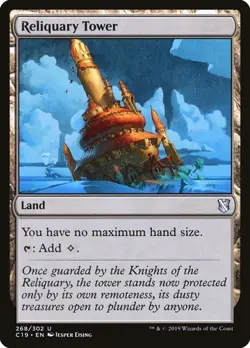 NM Reliquary Tower, MTG, Commander 2019, Magic the Gathering, 268 - Image 1