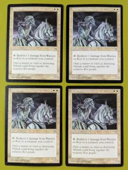 Warrior en-Kor x4 Stronghold 4x Playset Magic the Gathering MTG - Image 1