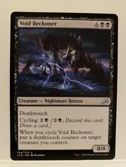x2 Void Beckoner Ikoria: Lair of Behemoths 104/274 Pack Fresh - Image 2