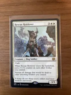 MTG Rescue Retriever - Rare - The Brother's War BRO - Near Mint - Image 1