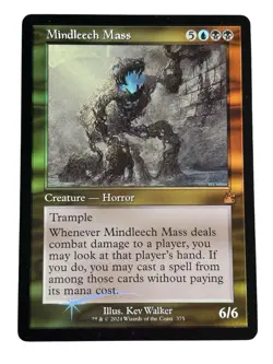 Mindleech Mass (Retro Frame) #375 (Foil) (NM) Ravnica Remastered RVR Magic MTG - Image 1