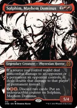Solphim, Mayhem Dominus (Showcase) Phyrexia: All Will Be One Regular - Image 1