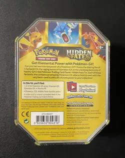 Pokemon Hidden Fates GX Tin-Charizard Factory Sealed New - Image 2