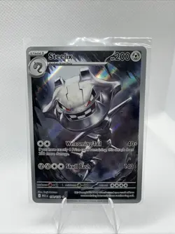 Steelix 150/132 Illustration Rare Pokemon Mega Evolution *NM* - Image 1