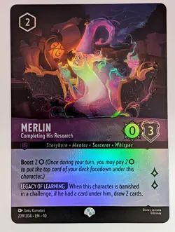 Merlin - Completing His Research (Epic) (209/204) Whispers in the Well Pokemon N - Image 1