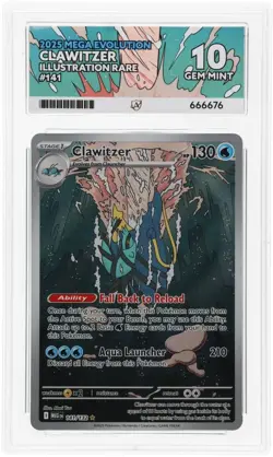 Clawitzer 141/132 - Mega Evolution - Illustration Rare - Pokemon TCG - ✨Ace 10 ✨ - Image 1