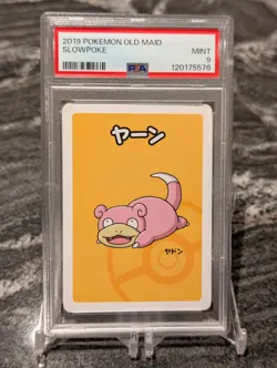 Slowpoke PSA 9 Old Maid Deck Japanese 2019 Pokemon - Image 1