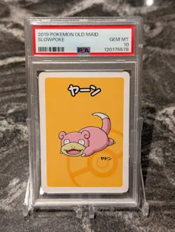 Slowpoke PSA 10 Old Maid Deck Japanese 2019 Pokemon - Image 1