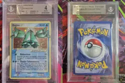 BGS 4 Regice Gold Star German EX Legend Maker 2006 Holo Pokemon - Image 1