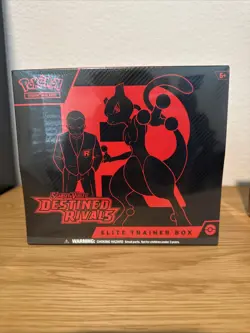 Pokemon TCG Destined Rivals Pokemon Center ETB AND regular ETB -Brand New Sealed - Image 3