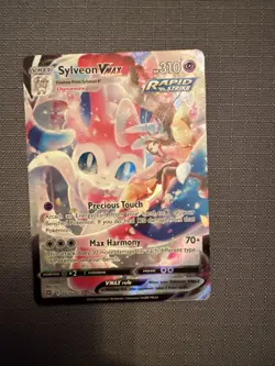 Pokemon Sylveon VMAX Full Art TG15/TG30 Rapid Strike - Image 1