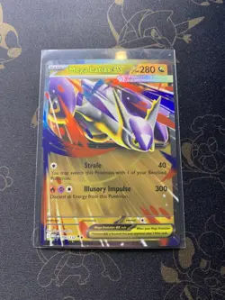 Mega Latias ex 100/132 Double Rare Pokemon TCG ME01: Mega Evolution NM - Image 1