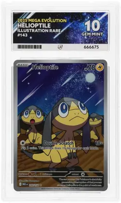 Helioptile - 143/132 - Mega Evolutions - IR - ACE 10 Perfect Sub - Pokemon - Image 1