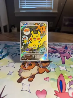 Pikachu #21 - Holo Foil Gen 1 - After Skool Hobby Fan Art - Pokemon - Image 1