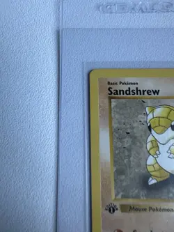 Sandshrew 1st Edition Base Set 62/102 WOTC Pokemon 1999 NM - Image 4