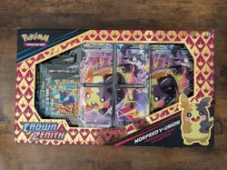 Pokemon TCG Crown Zenith Morpeko V-Union Playmat Premium Collection SameDay Ship - Image 1