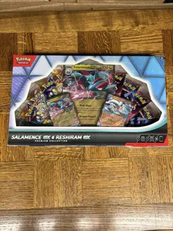 Pokemon TCG Salamence ex & Reshiram ex Premium Collection - Image 3