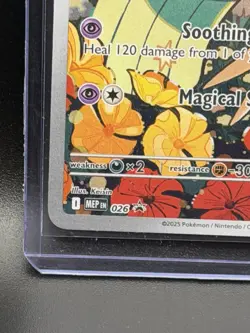 Pokemon Meloetta 026 Black Star Promo (NM) Pokemon Mega Evolution - Image 5