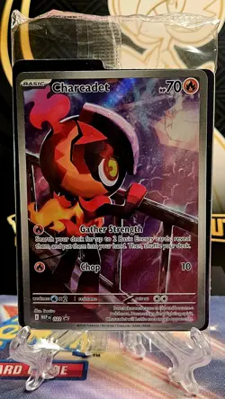 Charcadet 022 - Phantasmal Flames Black Star Promo - Sealed - Pokemon TCG - Image 1