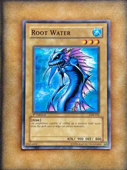 Yugioh Root Water LOB-032 Common 1st Ed North American NM - Image 1