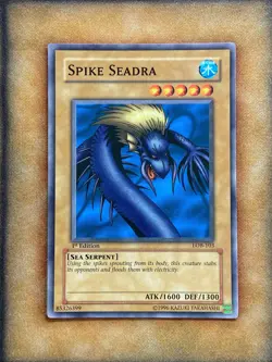 Yugioh Spike Seadra LOB-103 Common 1st Ed North American NM - Image 1
