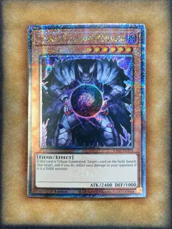Yugioh Caius the Shadow Monarch RA03-EN194 Quarter Century Rare 1st Ed NM - Image 1