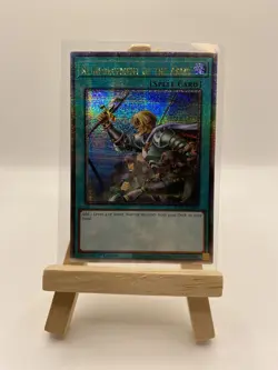 Yugioh Reinforcement of the Army RA01-EN051 Quarter Century Rare 1st Ed NM - Image 1