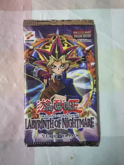 Yu-Gi-Oh! Labyrinth of Nightmare 1st Edition Sealed Pack- 2003-2004 Release - Image 1