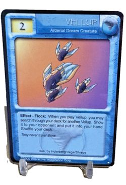 Magi Nation Duel - Vellup - Limited CCG Card - Image 1
