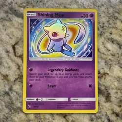 Pokemon TCG Shining Mew Holo Rare Card 40/73 Shining Legends NM Condition! ⭐ - Image 3