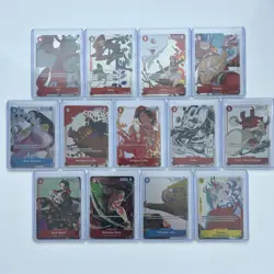 One Piece TCG Gift Collection 2023 Promo Cards FULL SET NM English - Image 1