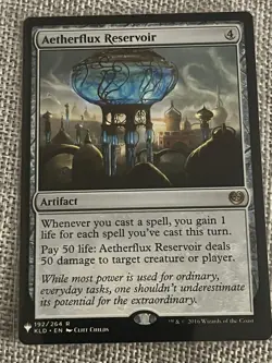 Aetherflux Reservoir • Magic the Gathering Card • MTG • - Image 1