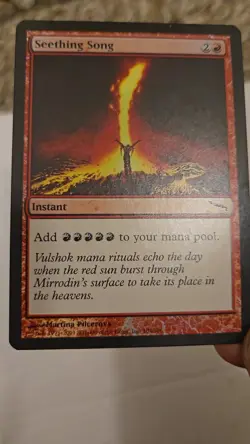 Seething Song -Foil Light Play MTG Mirrodin, Fast Ship, US seller - Image 2