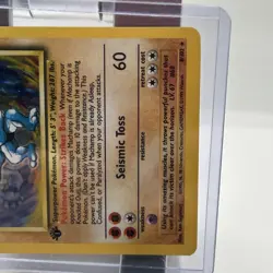 Machamp 8/102 Pokemon Card 1st Edition Base Set Holo WOTC 1999 HP Rare - Image 4