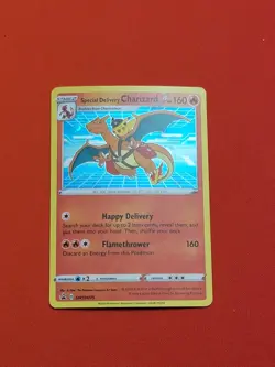 Special Delivery Charizard SWSH075 Sealed Holo Pokemon Center Promo Card 2022 - Image 1