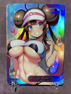 Pokemon SSR Rosa Doujin Waifu Goddess Anime Card ACG - Image 1