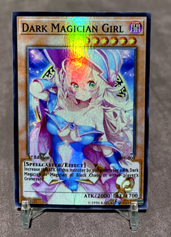 Dark Magician Girl Custom Yugioh Anime Waifu Card - Image 1