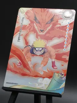 Naruto Uzumaki NRSA01-SSR-019L3 English Naruto Kayou Card Heavens Scroll NM - Image 3