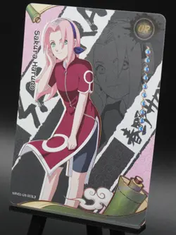 Sakura Haruno NRV01-UR-003L3 English Naruto Kayou Card Heavens Scroll NM - Image 4