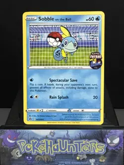 Pokemon Card Sobble On The Ball 005/005 Futsal Football Promo Near Mint - Image 1