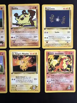 Pokemon 1st Edition 8 Card Lot! You Will Receive All 8 Cards In Photos! - Image 3